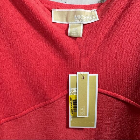 Michael Kors Tie Dyed V Neck Coastal Maxi Sundress Sleeveless Spaghetti Strap - Picture 6 of 15